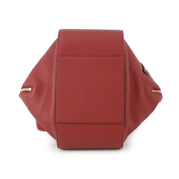 LOEWE hammock Size Small Leather Red 387.12KN60 - Picture 3 of 15